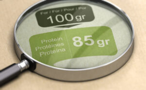 Werbung mit Protein 14g Protein